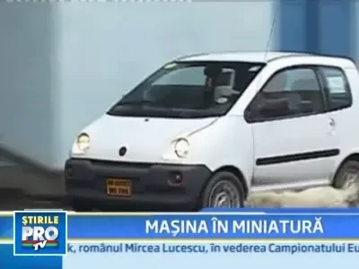 Din seria solutii ingenioase, pe timp de criza: mini-masinuta economica
