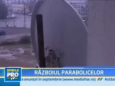 Fara antene parabolice in Baia Mare! Strica aspectul cladirilor