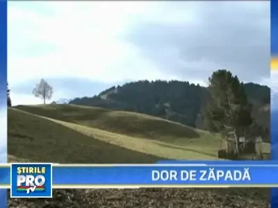 Ingrijorare in Elvetia. Nu ninge