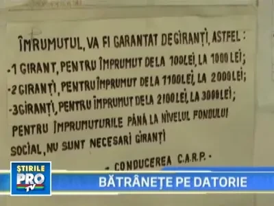 In prag de Craciun, pensionarii se inghesuie ca Casele de Ajutor Reciproc