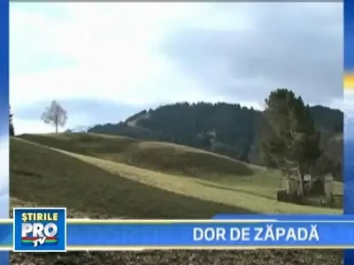 Ingrijorare in Elvetia. Nu ninge