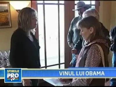 Americanii se inghesuie sa deguste din vinul baut de Barack Obama!