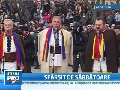 Ziua de 1 Decembrie sarbatorita cu 22.000 de sarmale numai la Alba-Iulia