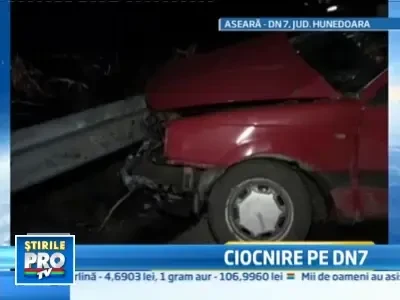Dezastru pe DN7, dupa un accident rutier. Un mort si sase raniti