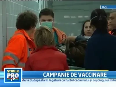 A inceput marea vaccinare nationala impotriva gripei noi!