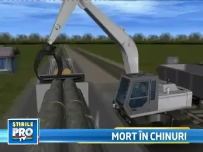 Si-a omorat din greseala colegul de serviciu, cu gheara unui excavator!