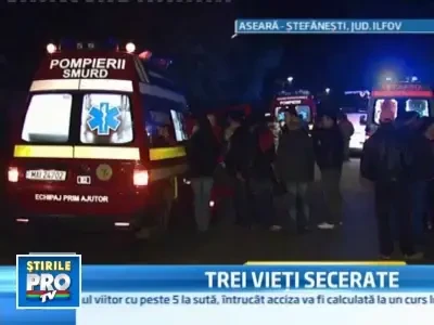 Intr-o clipa de neatentie a bagat in groapa trei oameni