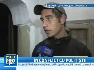 Prins la furat in biserica, acuza politstii ca l-au batut!