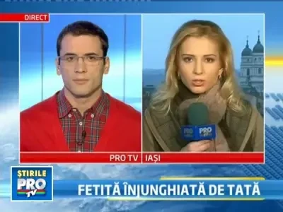 Fetita de numai patru ani, injunghiata! Politistii il banuiesc pe tata!