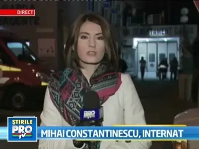 Mihai Constantinescu a suferit un preinfarct! Acum se simte bine!