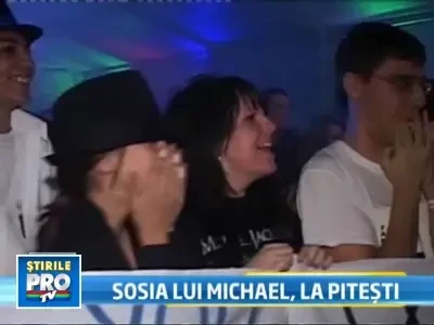 Sosia oficiala a lui Michael Jackson, in concert la Pitesti
