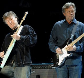 Eric Clapton si Steve Winwood, in concert la Bucuresti, in 2010!