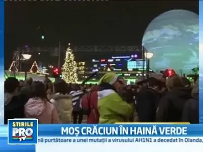 Ce-ai zice de un Mos Craciun verde?