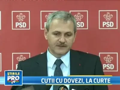 PSD a dus la Curtea Constitutionala "o sinteza" a "camioanelor de probe"