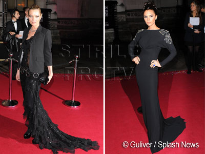 Celebra rochie neagra, vedeta la British Fashion Awards!