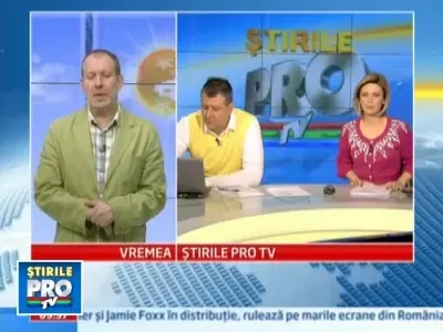 Prognoza meteo pentru urmatoarele trei zile!