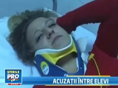 Eleva din Motru, bagata in spital de un coleg de clasa!