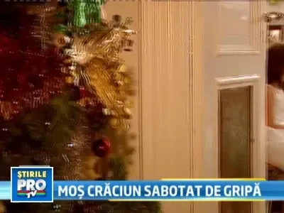 Gripa noua pune bete in roate traditionalei serbari de sfarsit de an