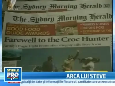 Familia lui Steve Irwin,"vanatorul de crocodili", continua visul acestuia!