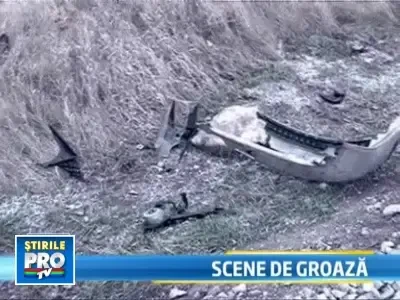 Un sofer profesionist a incercat sa se sinucida, dupa ce a lovit o masina!