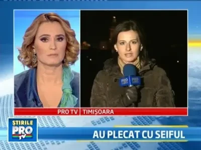 Seif luat pe sus cu totul, la Timisoara! Nici urma da hoti insa!