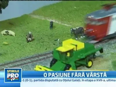 Expozitie de trenulete in miniatura la Cluj Napoca