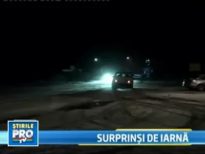 12 ore de ninsoare fara pauza la Constanta! Drumurile, disparute sub zapada