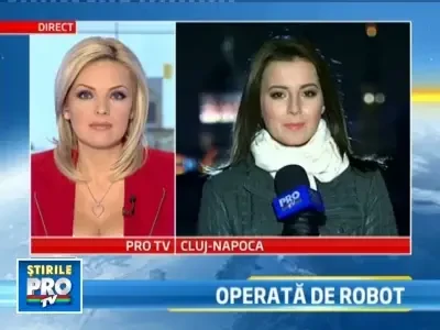 Pacienta cu grave afectiuni ale rinichiului, operata de "Da Vinci"