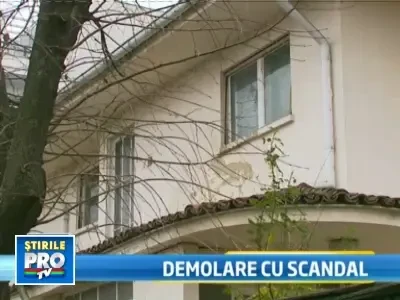 Scandal cu o casa din patrimoniul national si o amenintare cu bomba
