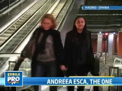 Andreea Esca, vedeta "The One", intr-o sedinta foto realizata la Madrid