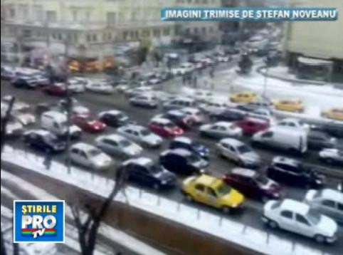 O singura zi a durat pacea in Bucuresti. Traficul de cosmar s-a intors!