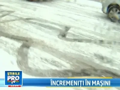 Un kilometru intr-o ora! Haosul de la pasajul Pipera