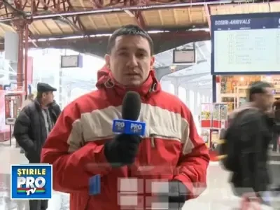 Trenuri "inghetate" in camp! Intarziere de aproape 1000 de minute fiecare!