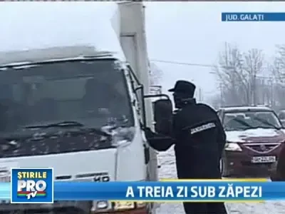 Circulatia pe E85 a fost reluata! Vezi aici situatia drumurilor din tara!