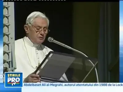 Papa Benedict al XVI-lea s-a rugat pentru pacea in lume