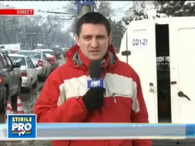 Fantana arteziana in mijlocul strazii!