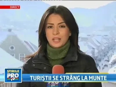 Statiunile de pe Valea Prahovei, din ce in ce mai pline de turisti