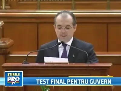 Guvernul Boc, in fata Parlamentului. PSD a anuntat ca voteaza impotriva