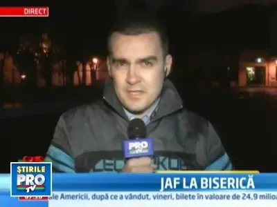 Foamea de bani l-a impins sa fure dintr-un lacas sfant!