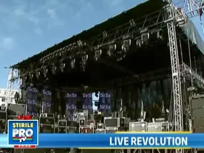 ProTV, ProFM si MTV prezinta Revelionul Live Revolution in Piata Revolutiei