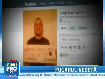 Evadat din inchisoare, isi bate joc pe Facebook de politistii care-l cauta