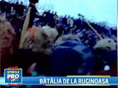 Valenii si delenii din Ruginoasa au incheiat anul cu traditionala bataie!