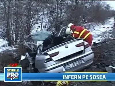 Carnagiu! Cinci oameni au pierit pe drumul ce leaga Alba de Hunedoara