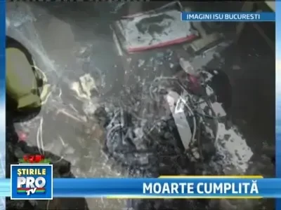 O batrana a ars de vie, tintuita de boala in propriul pat!