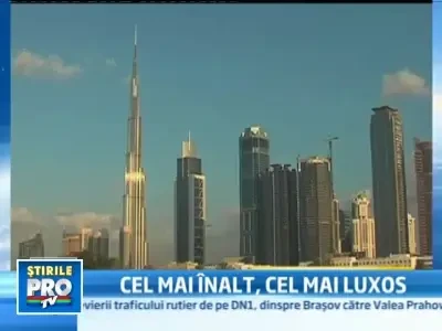Dubaiul inaugureaza cea mai inalta cladire din lume