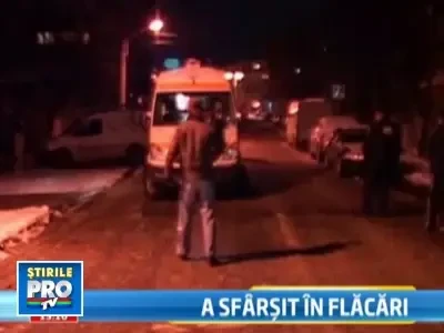 A murit intoxicata cu monoxid de carbon dupa ce i-a luat foc casa