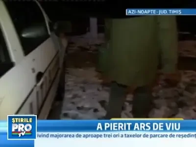 A murit in chinuri dupa ce soba incinsa a cazut peste el