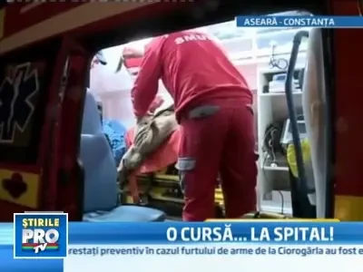 A incercat sa "pacalesca" un troleibuz, dar a fost tarat 5 metri pe sosea