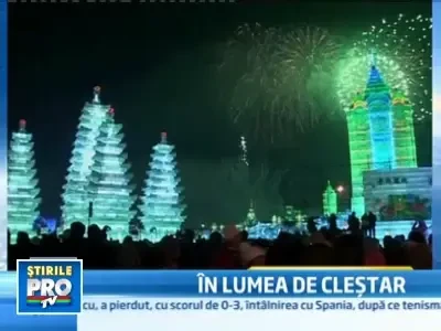 Palate de clestar si temple asiatice la Festivalul ghetii din China!