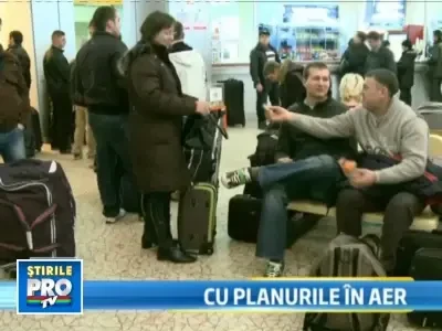 Scandal pe aeroportul Baneasa! 168 de pasageri au ramas fara avion